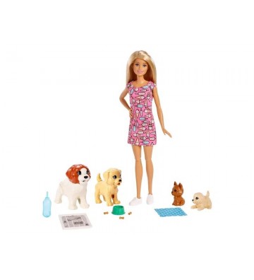 Barbie guardería de perritos