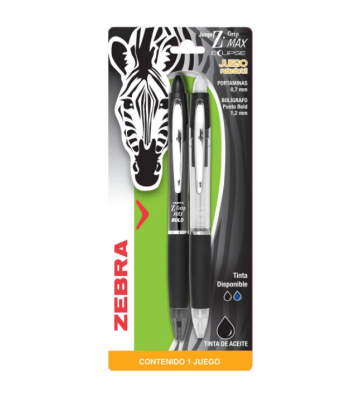 Bolígrafo y portaminas Zebra