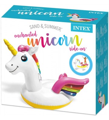 Flotador de unicornio Intex